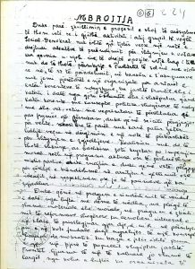 Fjala e mbrojtjes në gjyq e Musine Kokalarit